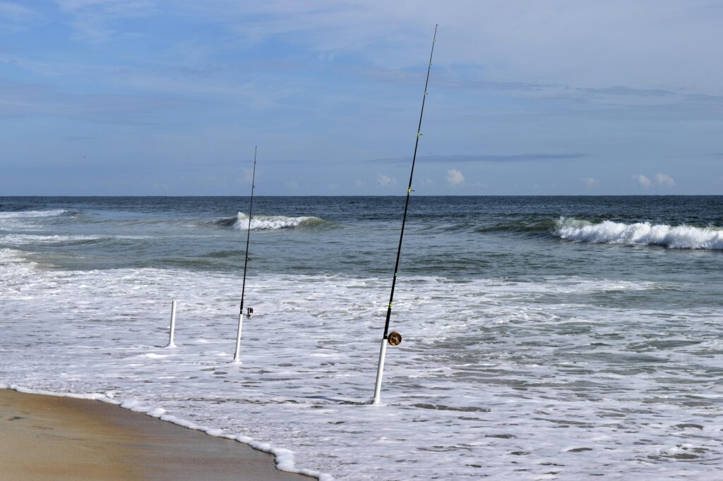 Surf fishing